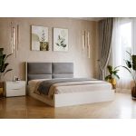 Ліжко з дуба Граф 2 дерев'яне ліжко з механізмом, різні кольори