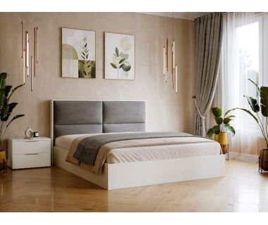 Кровать из дуба Граф 2 деревянная кровать с механизмом, разные цвета 