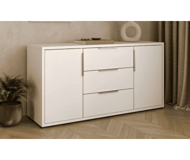 Комод из дуба Арина 2Д3Ш, разные цвета на выбор