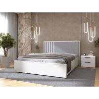 Ліжко з дуба Лаунж 3 дерев'яне ліжко з механізмом, різні кольори