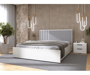 Ліжко з дуба Лаунж 3 дерев'яне ліжко з механізмом, різні кольори