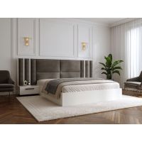 Кровать из дуба Монарх 2 деревянная кровать с механизмом, разные цвета