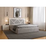 Ліжко з дуба Стиль 2 дерев'яне ліжко з механізмом, різні кольори