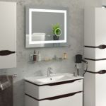 Тумба "АЛЕССА" 70 венге з умивальником "Qtap"