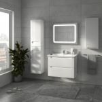 Тумба "ЕРА AIR" 80 біла з умивальником "Idea"