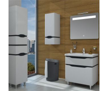 Пенал "АЛЕССА" 35 серый, правый