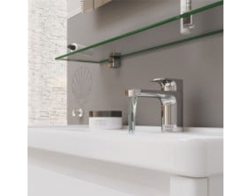 Полиця скляна надпрозора 700*120*6мм