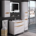 Тумба "ЛИГА" 80 мессина с умывальником "Канте"