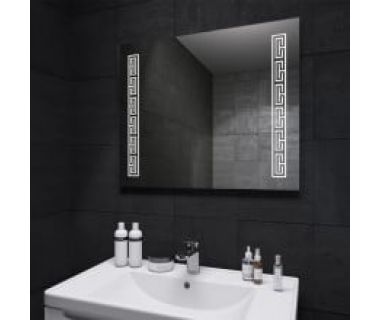 Зеркало с подсветкой ДЕКОР "Верса" 70*65