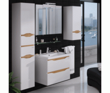 Тумба "ЛИГА AIR" 80 мессина с умывальником "Канте"