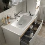 Тумба "ЛИГА" 80 мессина с умывальником "Idea"