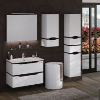 Тумба "АЛЕССА AIR" 70 венге з умивальником "Qtap"