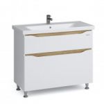 Тумба "ЛИГА" 100 мессина с умывальником "Сава"