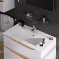 Тумба "ЛИГА AIR" 70 мессина с умывальником "Qtap"