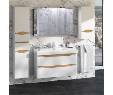 Тумба "ЛІГА AIR" 90 месіна з умивальником "Принц"