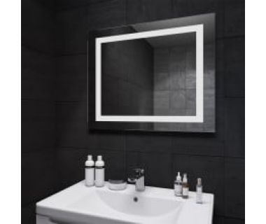 Зеркало с подсветкой ЛАВА "Квадра" 80*65