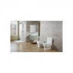 Унітаз у комплекті зі зливним бачком та кришкою (COMPACT EMMASQUARE WHITE)