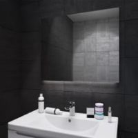 Зеркало с подсветкой ГЛОВЕ "Моне" 100*65