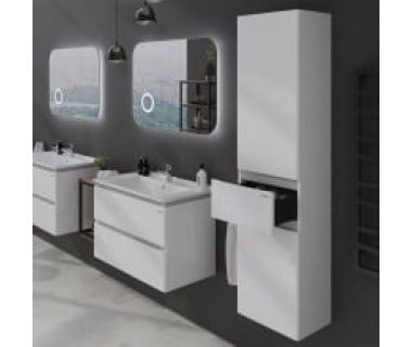 Пенал "АМАТА AIR" 40 белый, правый