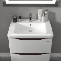 Тумба "АЛЕССА" 60 венге з умивальником "Space Line"