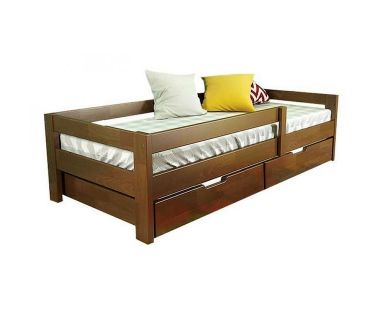 Ліжко АрборДрев Альф з 2 ящиками Ліжко АрборДрев Альф з 2 ящиками