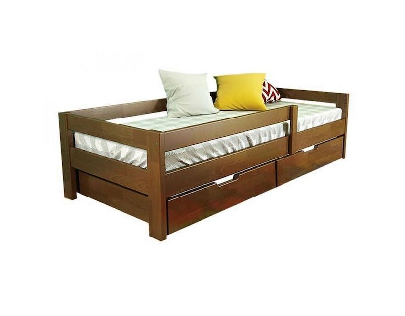 Ліжко АрборДрев Альф з 2 ящиками в інтернет магазині "Меблі Даром"