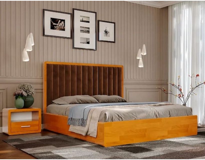 Кровать Арбор Древ Глория из дерева с механизмом в интернет-магазине "Мебли Даром"