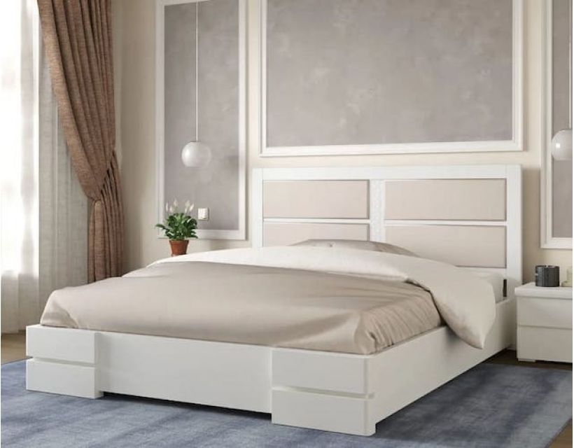 Кардинал 1 Арбор Древ двуспальная деревянная кровать с механизмом в интернет-магазине "Мебли Даром"