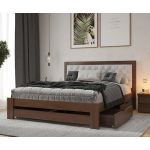 Симфония Люкс Арбор Древ двуспальная деревянная кровать