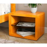 Тумба для ліжка Глорія Скло Арбор Древ з буку, кольори на вибір