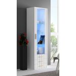 Витрина в гостиную Verona 1W3S Artos Design белая стиль хай-тек Польша