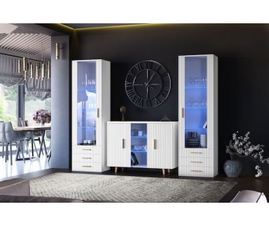 Комплект мебели в гостиную Verona 6 Artos Design с подсветкой купить со склада в Украине Комплект мебели в гостиную Verona 6 Artos Design с подсветкой купить со склада в Украине