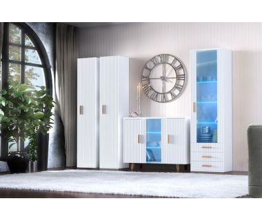 Комплект мебели в гостиную Verona 2 Artos Design с подсветкой купить со склада в Украине Комплект мебели в гостиную Verona 2 Artos Design с подсветкой купить со склада в Украине
