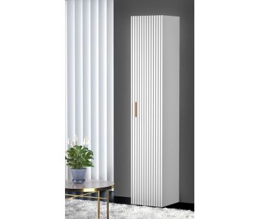 Стильный пенал Verona 210 Artos Design белый в гостиную Польша Стильный пенал Verona 210 Artos Design белый в гостиную Польша