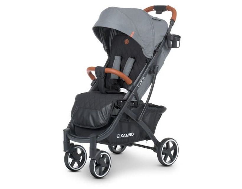 Детская коляска El Camino Loona ME 1090-1 (smoke grey) в интернет магазине мебели "Меблі Даром"