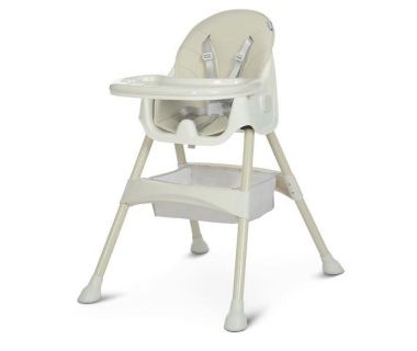 Стільчик для годування дитячий Bambi M 4136-2 (ice grey)