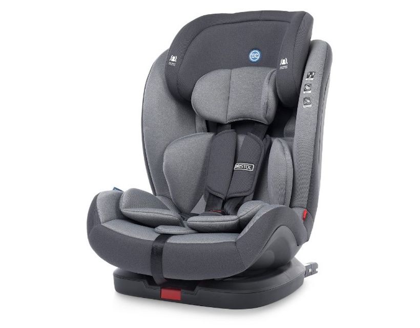 Автокрісло дитяче El Camino (9-36кг) ME 1080-B BRISTOL (royal grey) в інтернет магазині меблів "Меблі Даром"