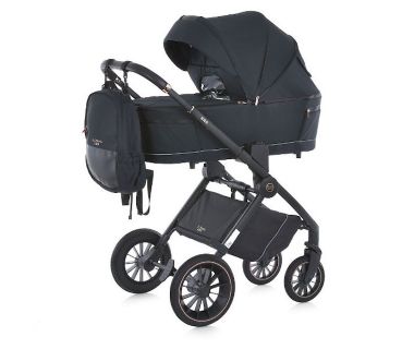 Детская коляска универсальная 2в1 El Camino ERA ME 1100 (black night)