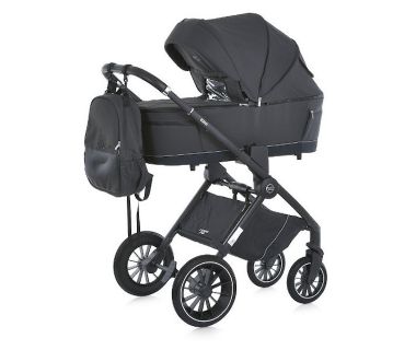 Детская коляска универсальная 2в1 El Camino ERA ME 1100 (midnight grey)