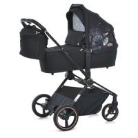 Детская коляска универсальная 2в1 El Camino Persona ME 1091-B (black art)