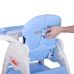 Стульчик для кормления детский 2в1 Bambi M 3612-12 (blue) в интернет магазине мебели "Меблі Даром"