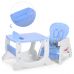 Стульчик для кормления детский 2в1 Bambi M 3612-12 (blue) в интернет магазине мебели "Меблі Даром"