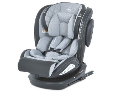 Автокрісло дитяче El Camino (0-36кг) ME 1045-1 EVOLUTION 2 360 ISOFIX (royal gray)