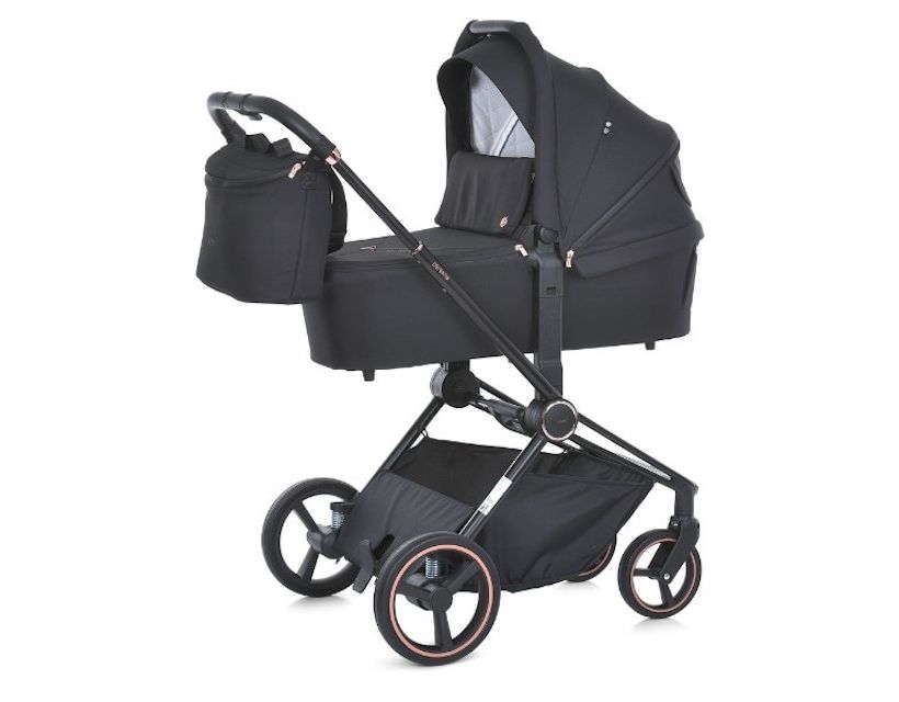 Коляска дитяча універсальна 2в1 El Camino Persona ME 1091-B (black) в інтернет магазині меблів "Меблі Даром"