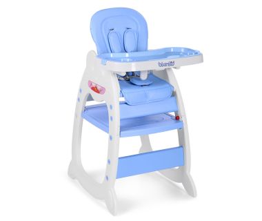 Стульчик для кормления детский 2в1 Bambi M 3612-12 (blue)