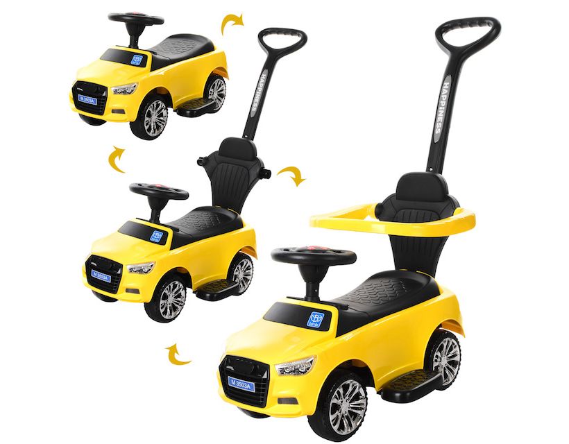 Машинка-каталка дитяча з штовхачем Bambi M 3503A-6 в інтернет магазині меблів "Меблі Даром"