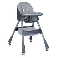 Стільчик для годування дитячий Bambi M 5722 (grey)