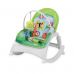 Шезлонг-Гойдалка для дитини Lorelli ALEX WITH TABLE (jungle green) в інтернет магазині меблів "Меблі Даром"
