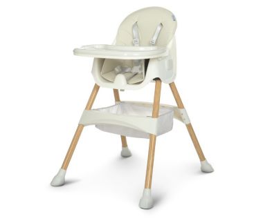 Стульчик для кормления детский Bambi M 4136-2 (white wood)