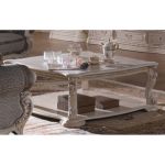 Стол кофейный Carpenter 208 белый квадратный 114х114 см.